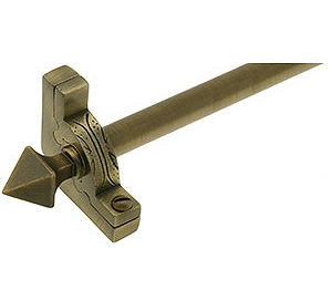 Sovereign Pyramid Deco Stair Rod - Antq